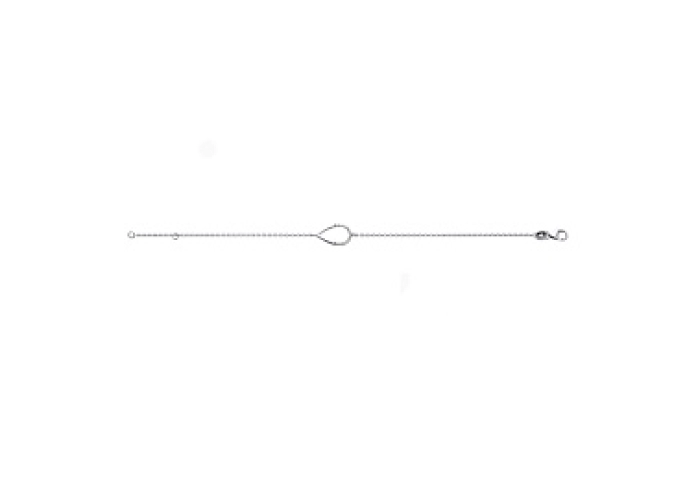BRACELETRHODIUM PLATEDSILVER CZ925