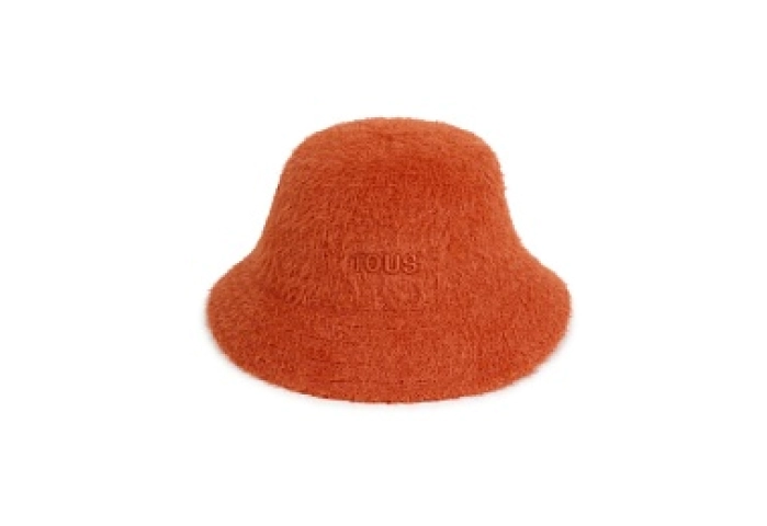 POL.POLI,HAT T FLUFFY ORANGE