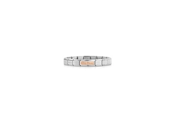 Composable DOUBLE Classic ENGRAVED acciaio MUM con