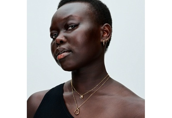 14k Gold-plated pendant necklace