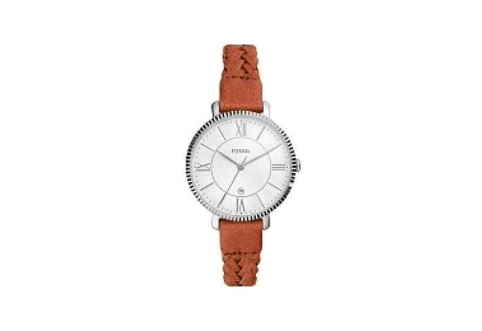 ANALOG WATCH 0 JWL SS LEATHER STRAP