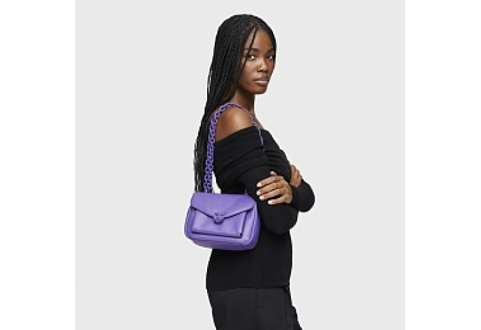 SHLEA.PO,HANDBAG S.T BOLD BEAR PURPLE