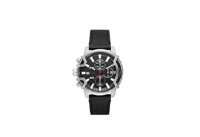 ANALOG WATCH 0 JWL SS LEATHER STRAP