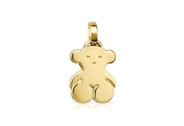SILVER GOLD PLATED PENDANT 22MM