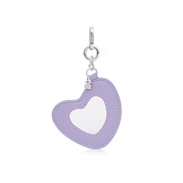 LA.POLIM.ZN.PU,KEYCHAIN MOTIF PURPLE DA