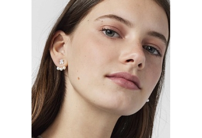 SILVER EARRINGS CULTURED PEARLS