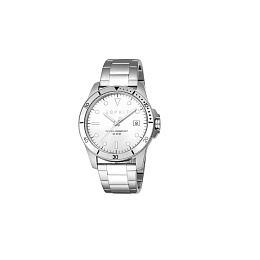 ESPRIT Men Watch, Silver Color Case, Silver Dial, 