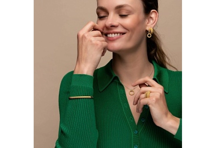 TI SENTO Ring Gilded