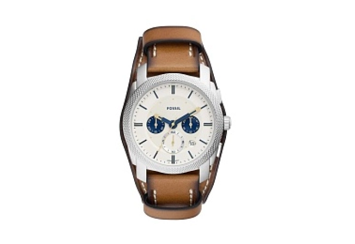 ANALOG WATCH 0 JWL SS LEATHER STRAP