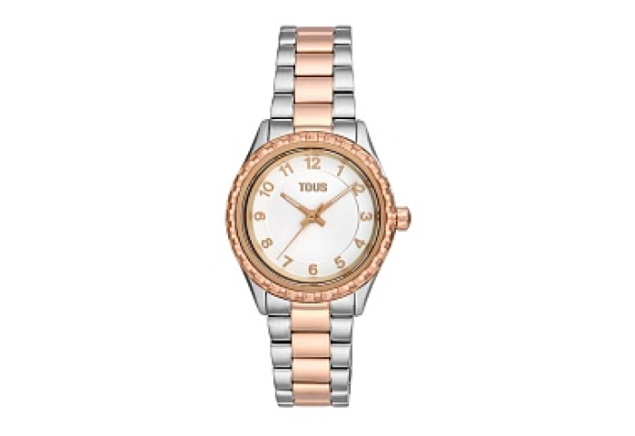 WATCH STAINLESS STEEL IP ROSE BRACELET