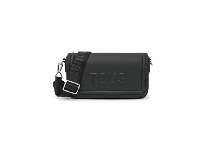 PU.COT,HANDBAG M. T LA RUE NEW BLACK