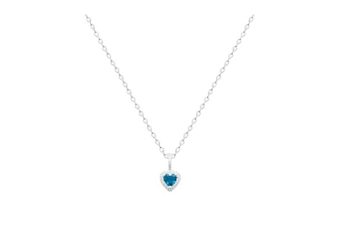 SETSPLATEDSILVERCZ 925 RHODIUM