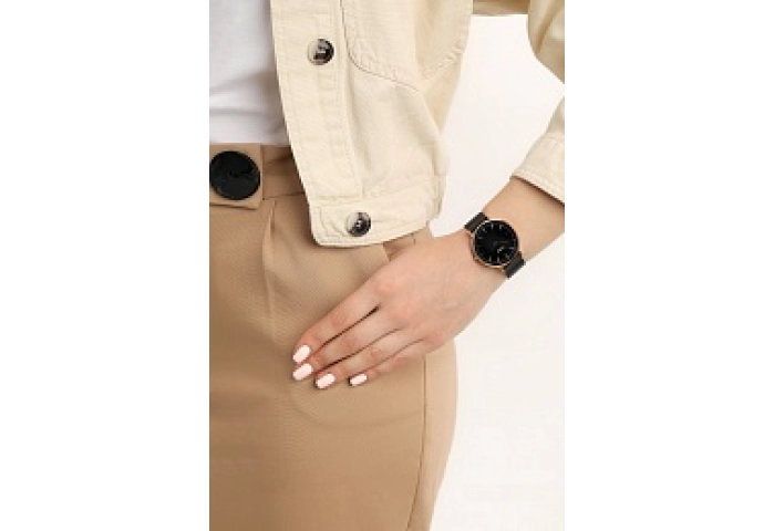 Boho Chic Mesh, Rose Gold, Black/Black