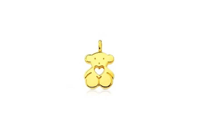 18KT GOLD PENDANT 18,5MM