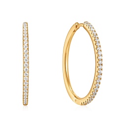 Glam Hoop Earrings