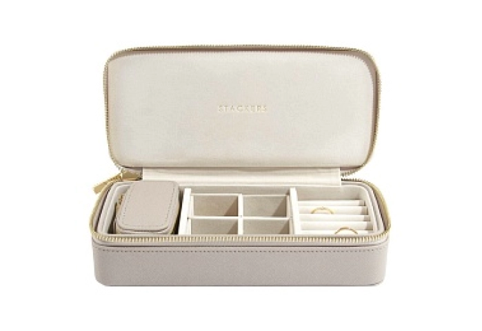 Taupe Large (with Petite) Travel Box
