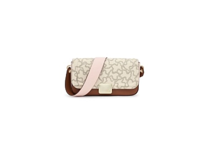 PVC.PU.COT,HANDBAG M.K ICON BEIGE-MULTI