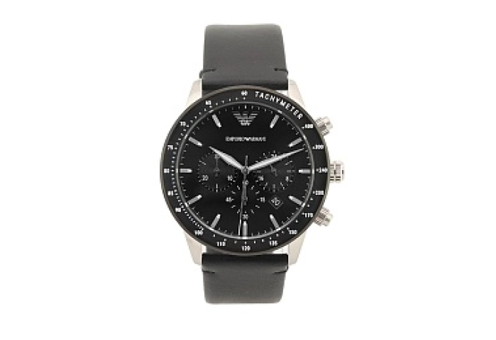 ANALOG WATCH 0 JWL GP LEATHER STRAP