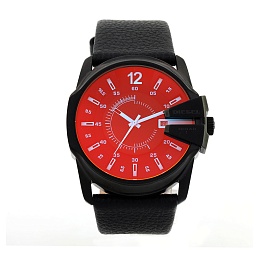 ANALOG WATCH 0 JWL SS LEATHER STRAP