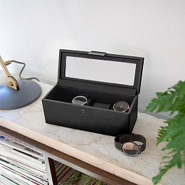 Black 4pc Watch Box 