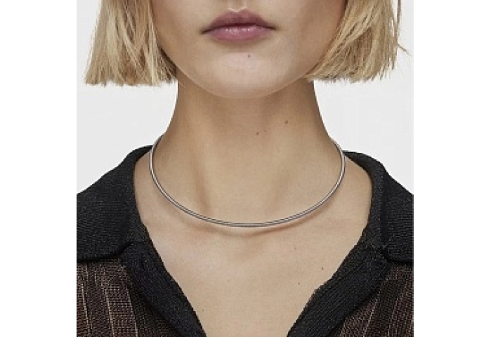STEEL CHOKER 3MM MESH TUBE 42CM