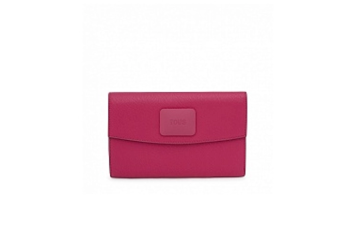 PU.COT,WALLET L.FLAP T LUCIA FUCHSIA