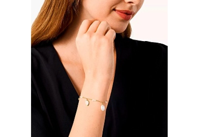 JEWELRY BASE METAL WITH CULTURED PEARL