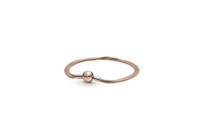 Multi snake chain Pandora Rose bracelet /589338C00-16