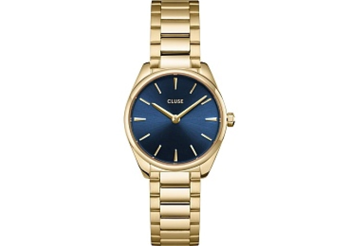 Féroce Mini Steel, Blue, Gold Colour