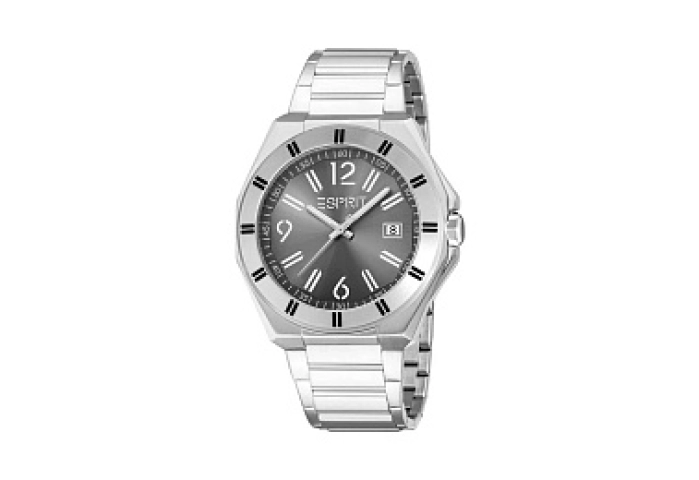 ESPRIT Women Watch, Silver Color Case, Silver & Si