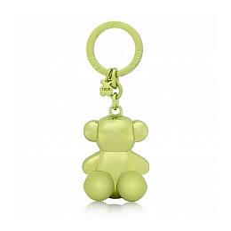 ZNC.LAT,KEYCHAIN METAL BOLD BEAR LIME