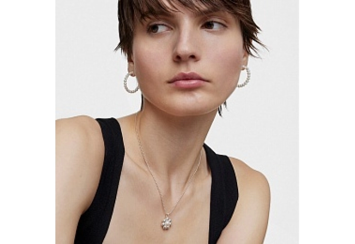 SILVER CHOKER CULTURED PEARL 42CM