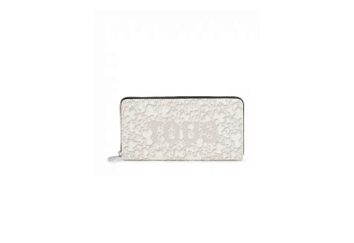 PVC.PU.COT,WALLET M.K M EVOL GREY LIGHT