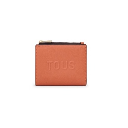 PU.COT,WALLET S.LARUE NEW ORANGE