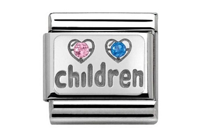 Composable CL SIMBOLI acciaioChildren ROSA e CELES