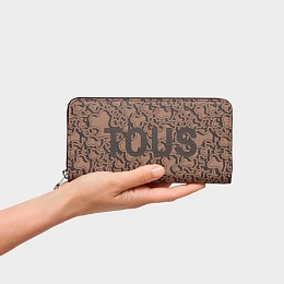 PVC.CO.PU,WALLET M K M EVOL NEW TAUPE