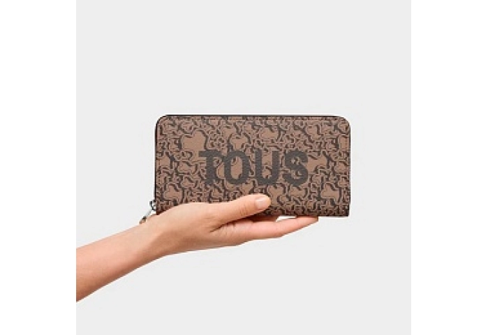 PVC.CO.PU,WALLET M K M EVOL NEW TAUPE