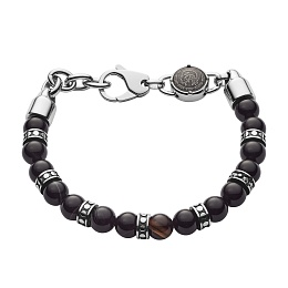 BRACELET BASE METAL WITH AGATE