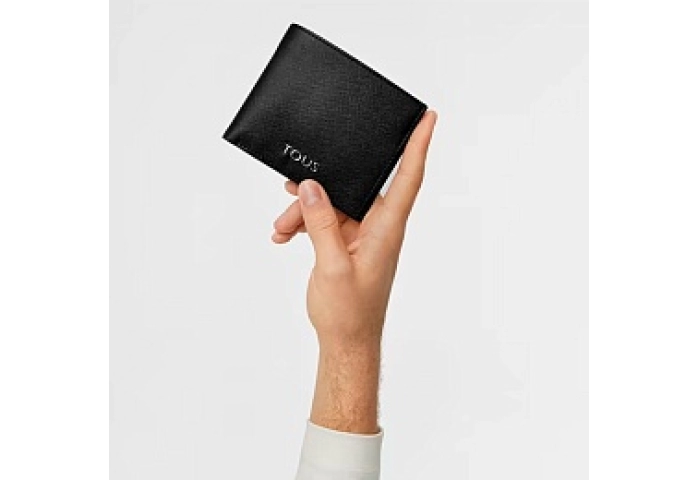 COW LEATHER, WALLET M.,BERLIN,BLACK