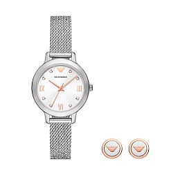 SET WATCH AND EARRINGS