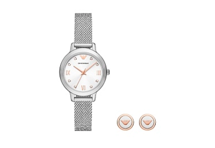 SET WATCH AND EARRINGS