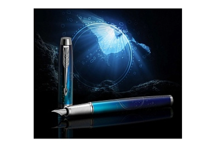 Ручка перьевая Parker &quot;IM Special Edition Submerge&quot; синяя, 0,8мм, подарочная упаковка
