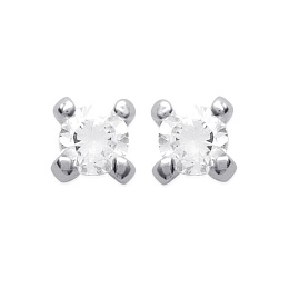 EARRINGSRHODIUM PLATEDSILVER CZ925