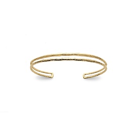 BANGLE 18 KT GOLD PLATED