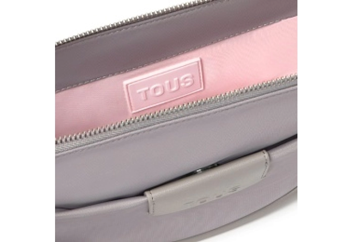PU.POLR,HANDBAG M T MIRANDA SOFT GREY
