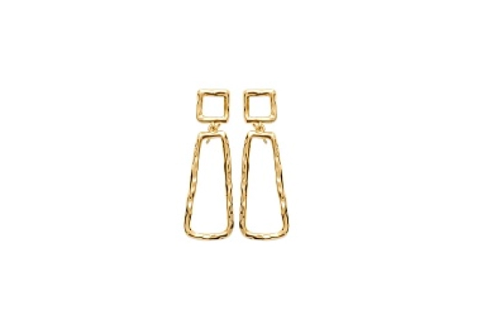 EARRINGS 18 KT GOLD PLATED