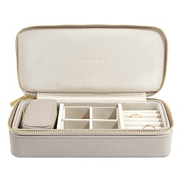 Taupe Large (with Petite) Travel Box