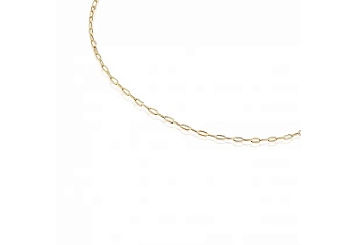 SILVER GOLD PLATED CHOKER FOR HOLD 50CM