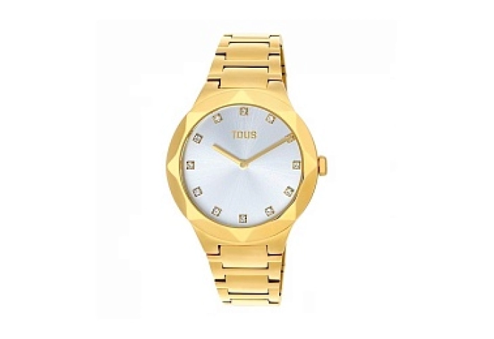 S.STEEL WATCH IP COLORED STRAP