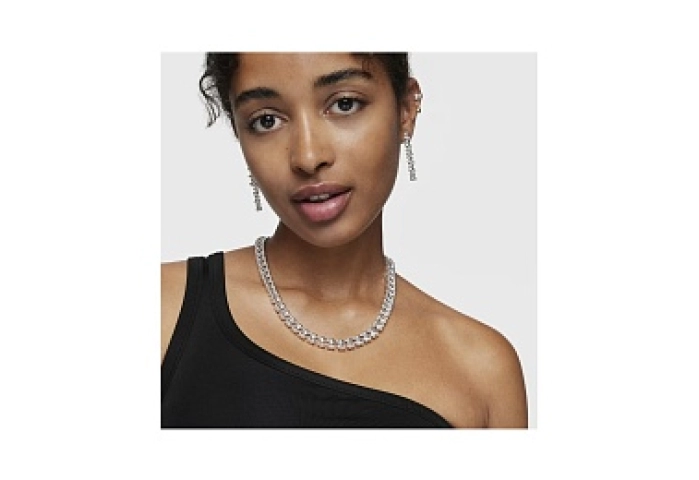 SILVER CHOKER BEARS 10MM 45CM